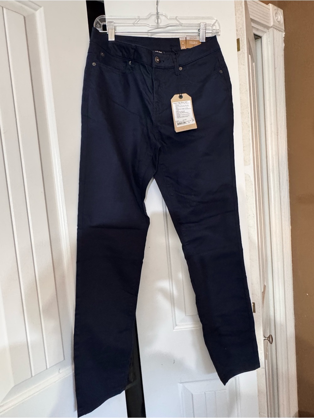 Prana women’s 6 Dark Navy Straight Jeans